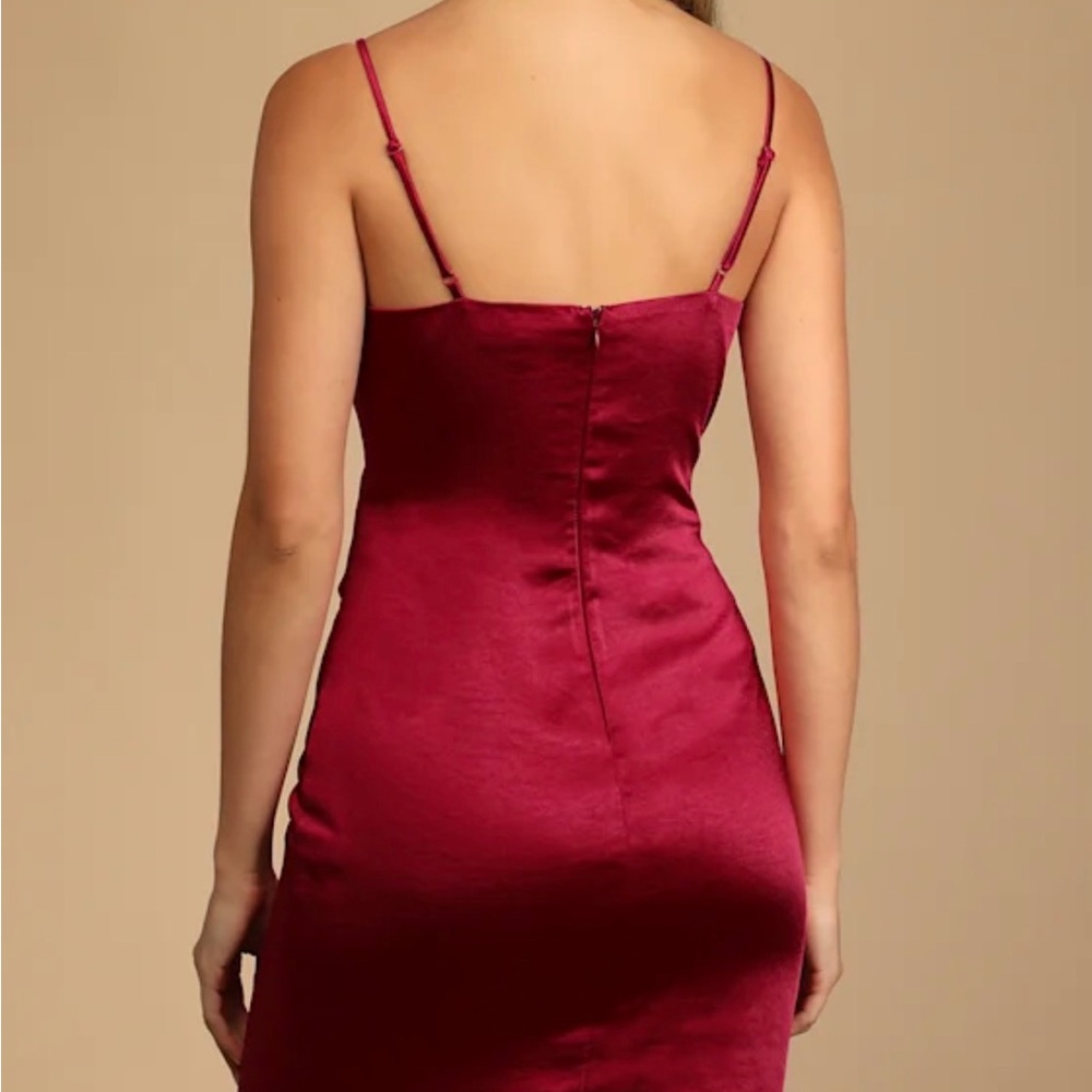 Lulu's Red Mini Dress - Picture 3 of 7